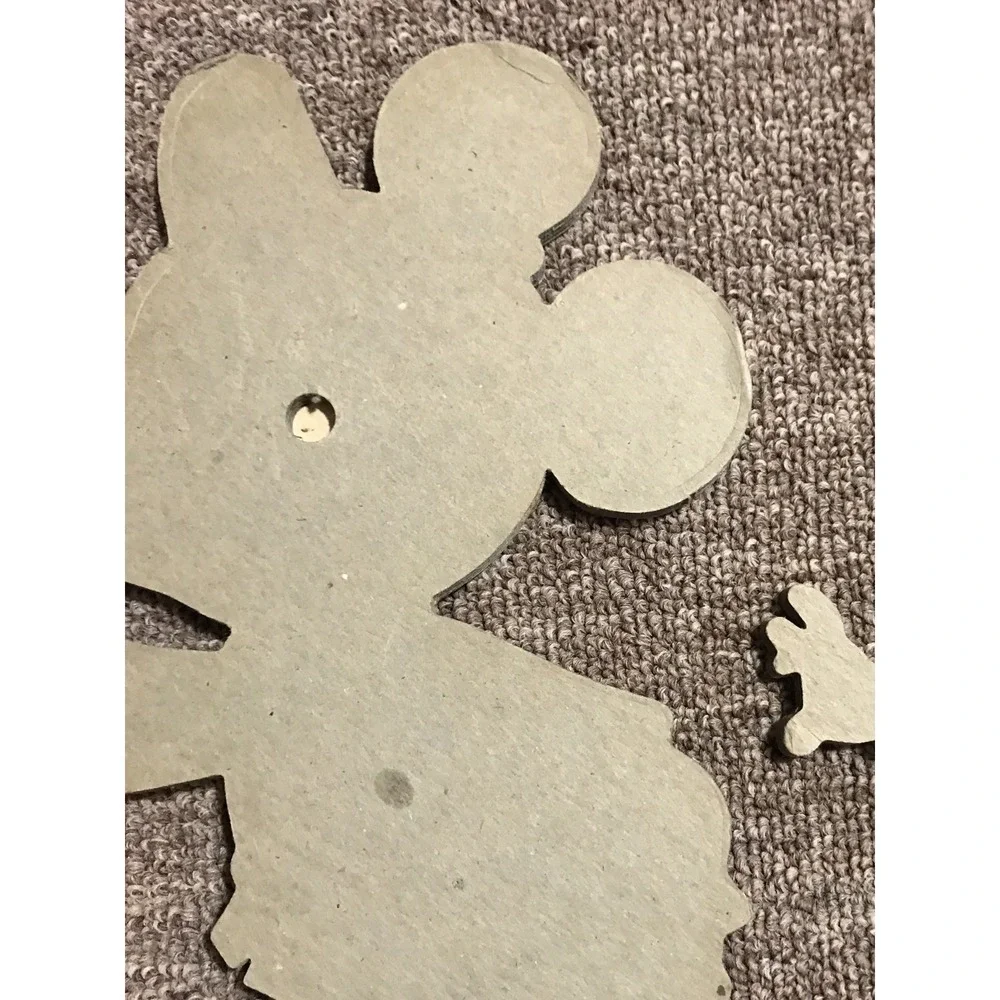 Vintage Walt Disney Productions Mickey Minnie Wall Hanging Nursery Decor